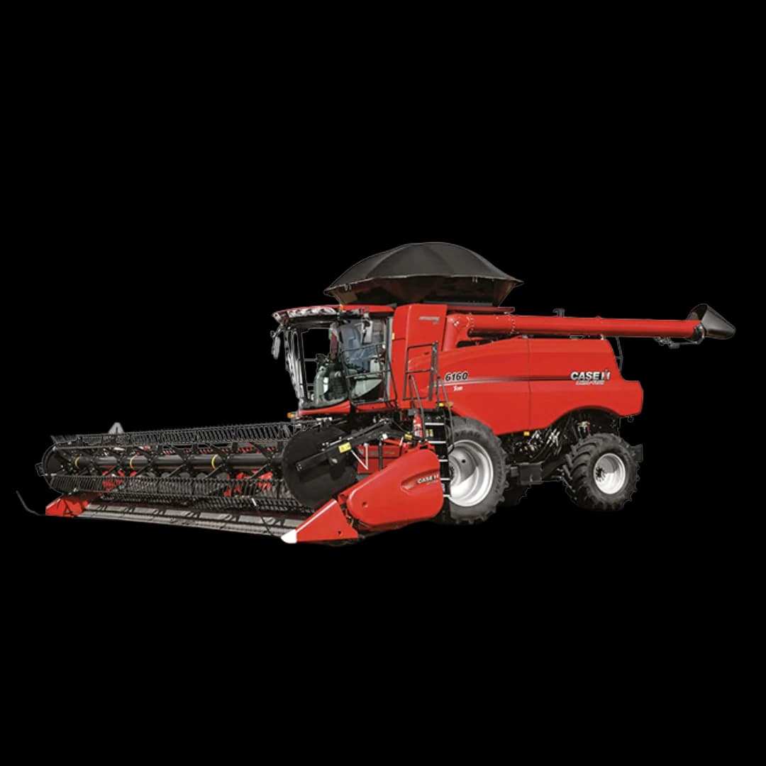 com Plataforma de 25 pés Arrozeira Case